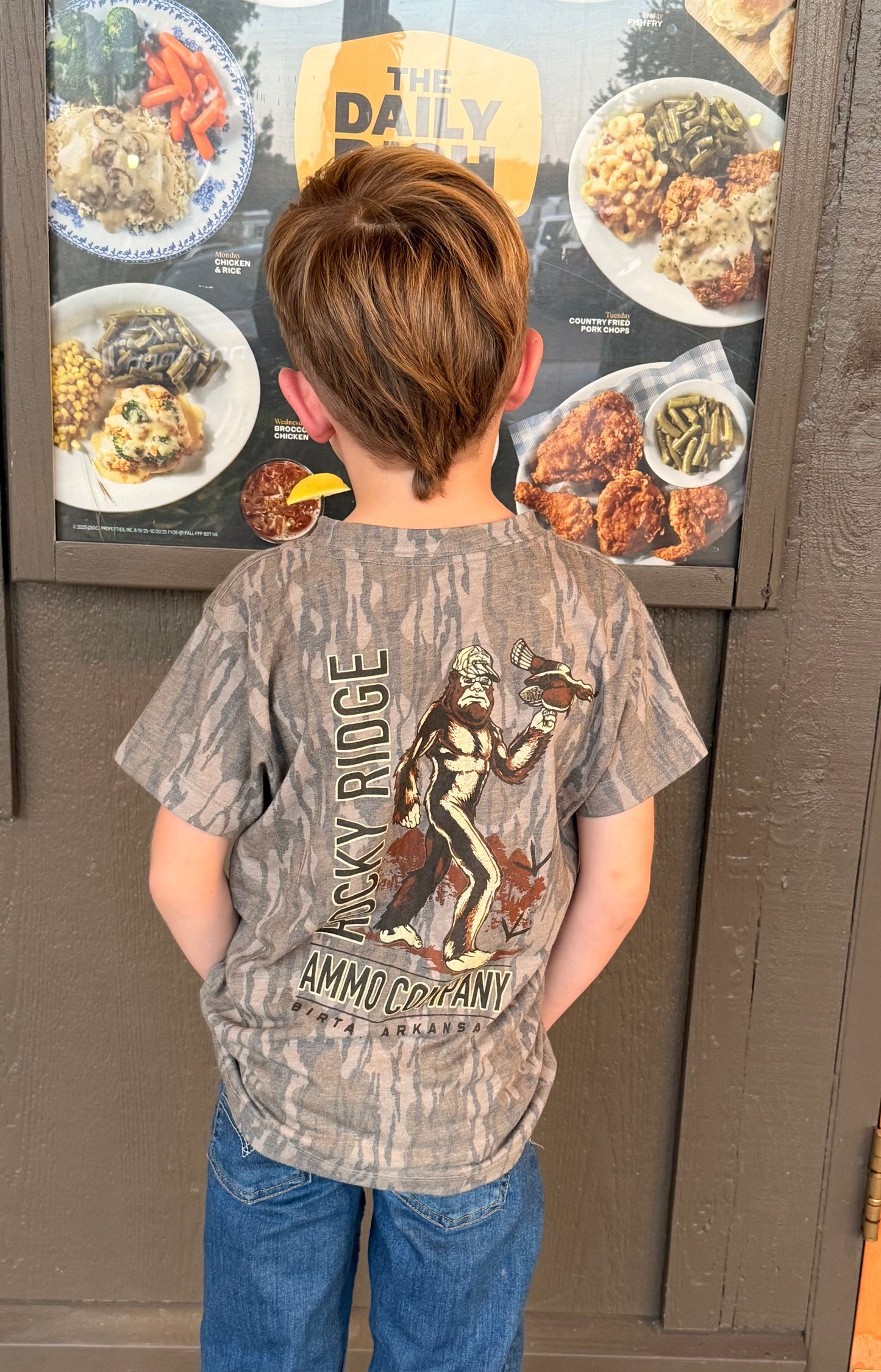 Washed Bottomland Kids T