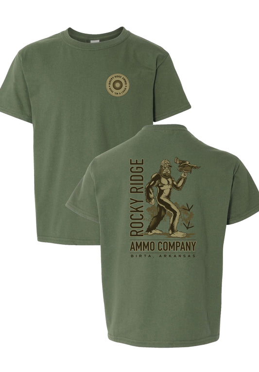 Youth Sasquatch Short Sleeve - RockyRidgeAmmo Perfect for Black Friday 2024