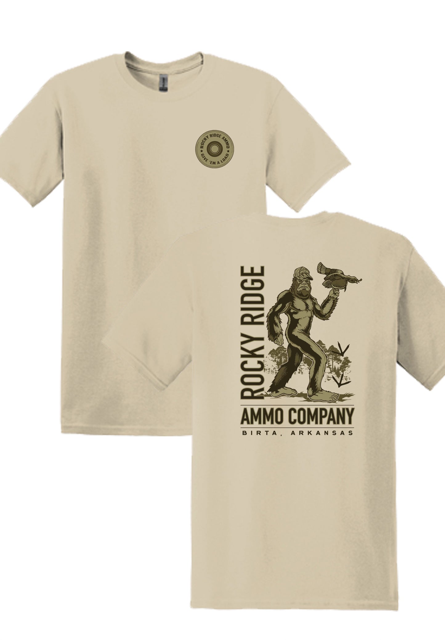 Sasquatch Short Sleeve T - RockyRidgeAmmo