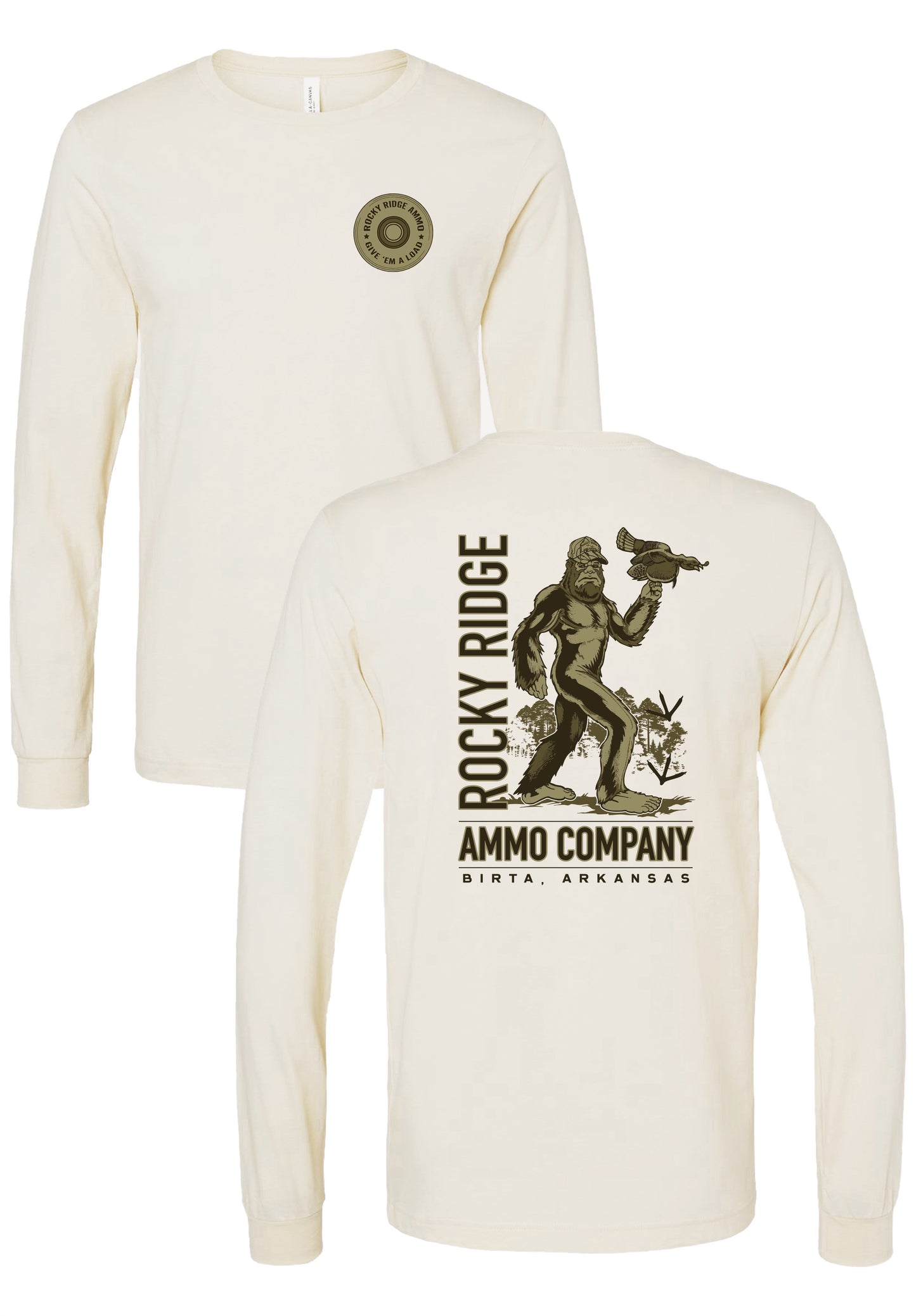 Sasquatch Long Sleeve T - RockyRidgeAmmo