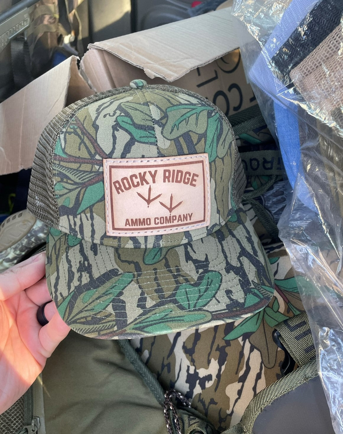 Rocky Ridge Ammo Co. Logo Trucker - RockyRidgeAmmo