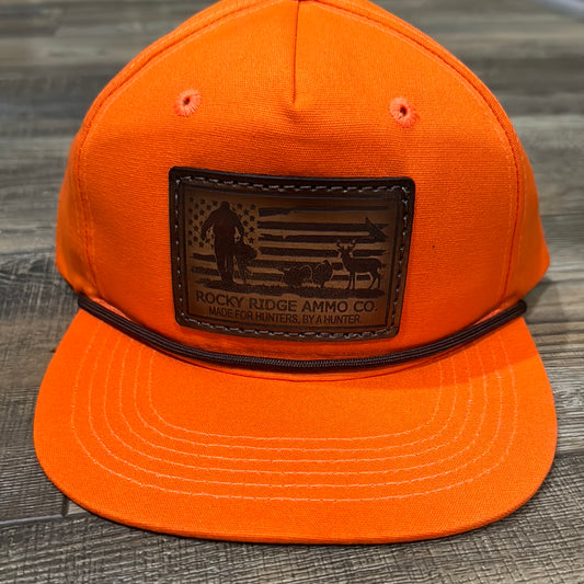 Hunter Orange Rope Hat