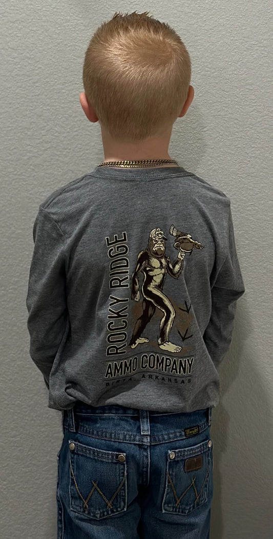 Youth Sasquatch Long Sleeve T - RockyRidgeAmmo