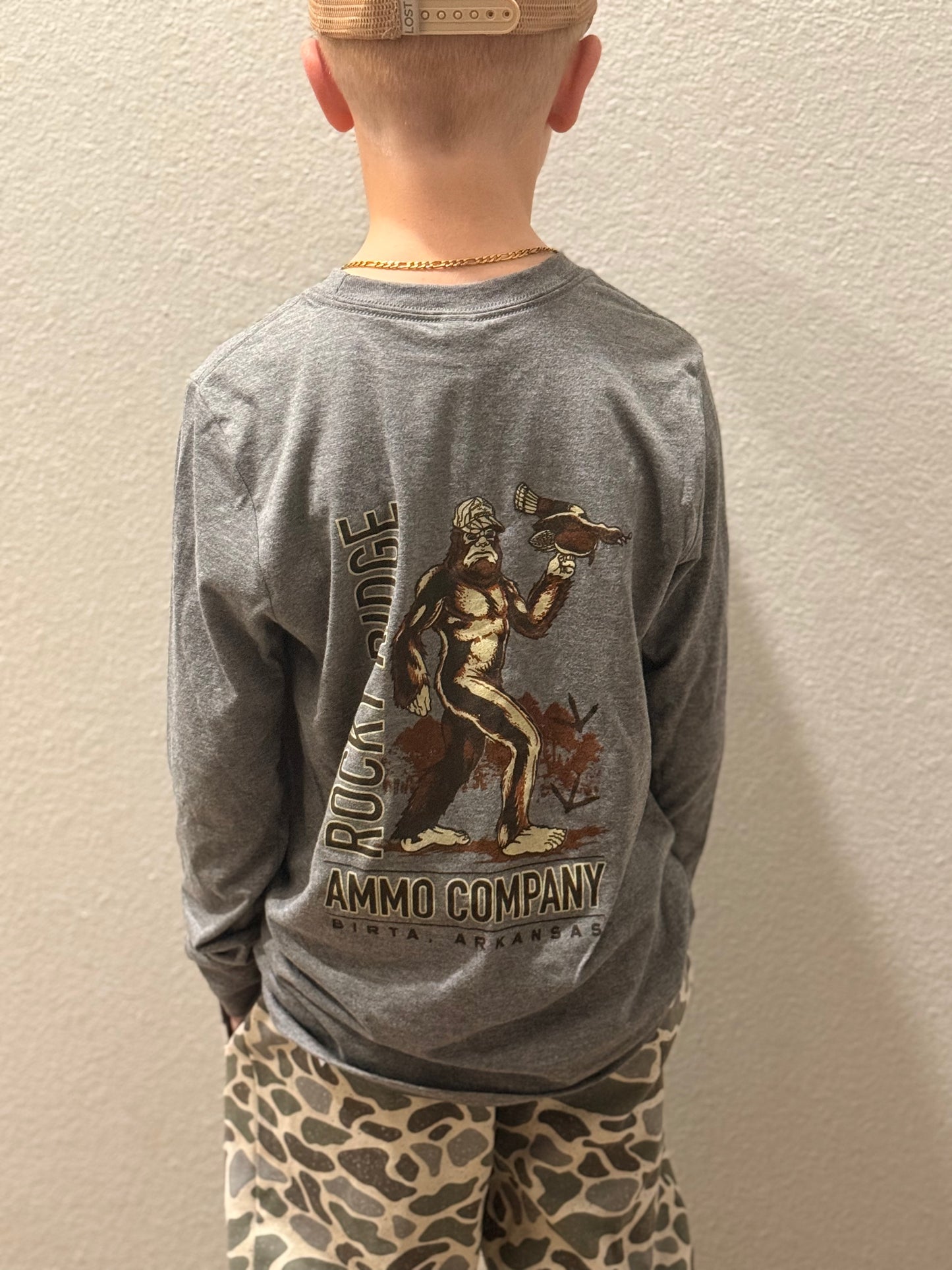 Youth Sasquatch Long Sleeve T